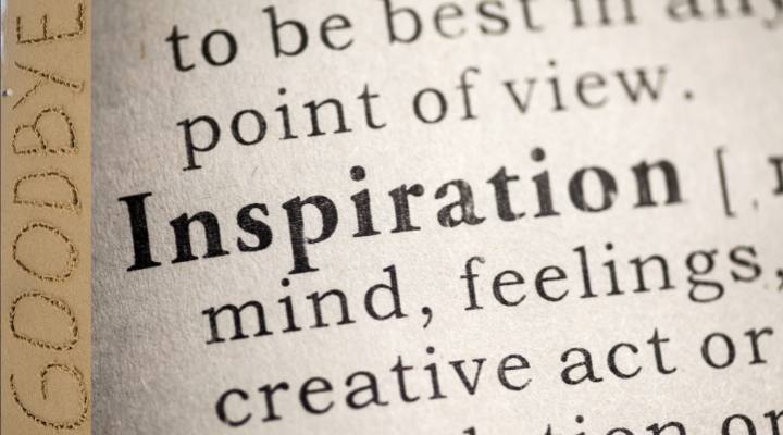 Conjunto de letras referentes a la inspiración