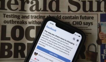 Facebook y Australia