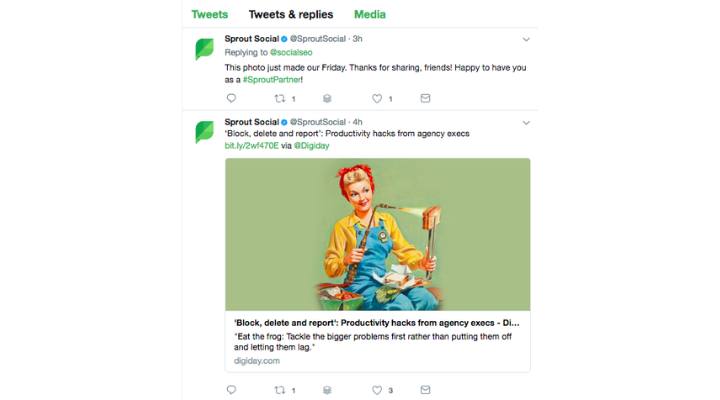 menciones de Twitter