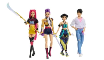 Se revelan por primera vez los nuevos juguetes de Las guerreras K-pop