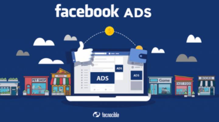Facebook Ads íconos furentes a la aplicación