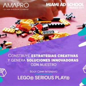 AMAPRO te invita a inscribirte al Bootcamp LEGO SERIOUS PLAY