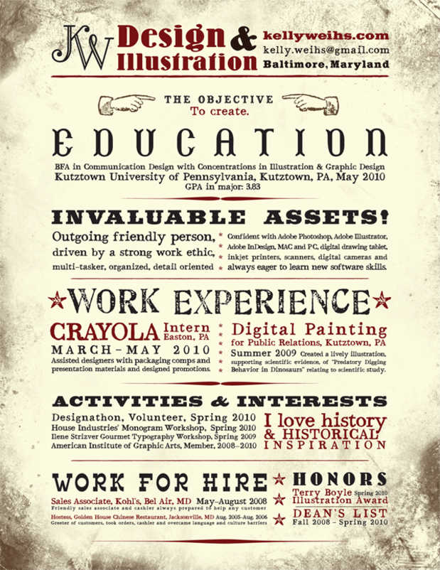 Diseños y ejemplos de como hacer un formato adecuado para tu Curriculum Vitae