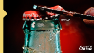 Coca Cola y sus imágenes que se escuchan