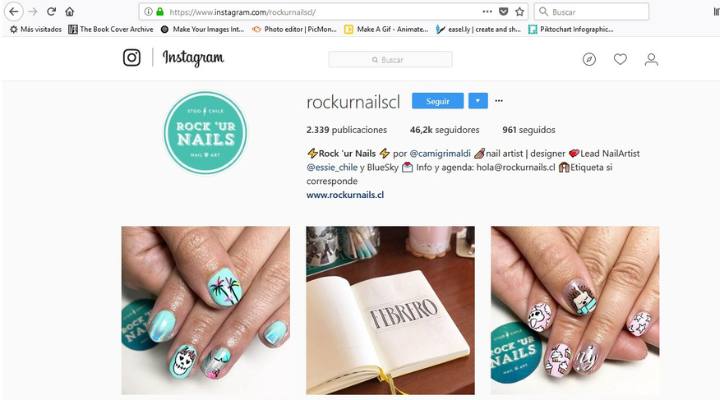 En instagram
