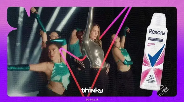 sinergia perfecta entre Rexona y Belinda. Un match que fusiona música, baile y confianza